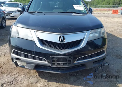 2010 Acura Mdx Technology Package z USA, uszkodzony, nr VIN 2HNYD2H60AH504955